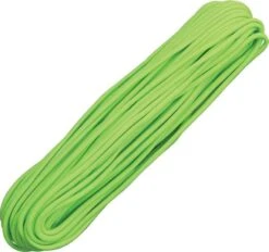 Atwood 550 Paracord Neon Green 100ft Hank