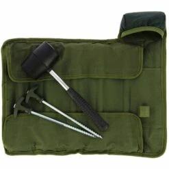 Bivvy Peg Set With Mallet & Roll -Highlander Zone 138ec4c27fd702e8a8687a938bdb7ba9