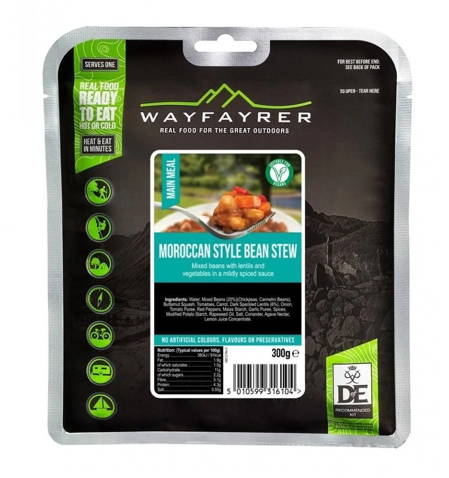 Wayfayrer Ready Meal - Morrocan Bean Stew 3 Wayfayrer Ready Meal - Morrocan Bean Stew