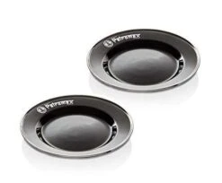 Petromax Enamel Plates Black (2 Piece)