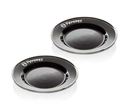 Petromax Enamel Plates Black (2 Piece) 3 Petromax Enamel Plates Black (2 Piece)