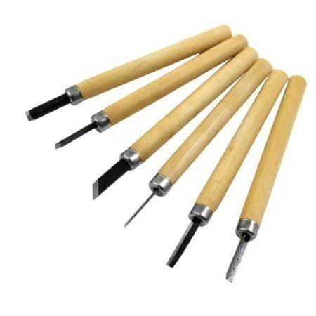 6 Piece Whittling/Carving Knife Set 3 6 Piece Whittling/Carving Knife Set