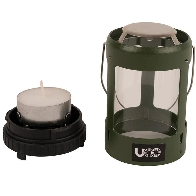 UCO Mini Candle Lantern - Green 3 UCO Mini Candle Lantern - Green