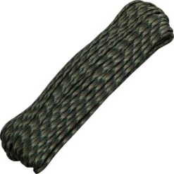Atwood 550 Paracord Woodland Camo 100ft Hank