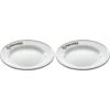 Petromax Enamel Plates White (2 Piece) -Highlander Zone 9d31204f1bbf3d1f7d4f2f57e8352392