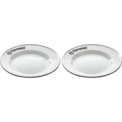 Petromax Enamel Plates White (2 Piece)