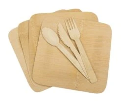 UST Bamboo Dinner Set