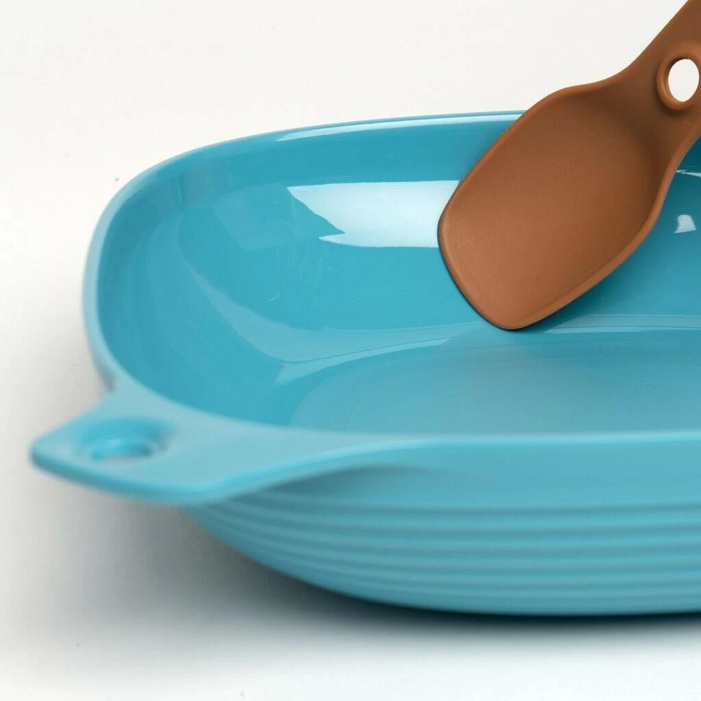 UCO 4pc Elements Bamboo Mess Kit - Blue 4 UCO 4pc Elements Bamboo Mess Kit - Blue - Image 2