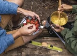 To-Go Ware - Bamboo Cutlery Set /w Chopsticks In Avocado Green Carry Case