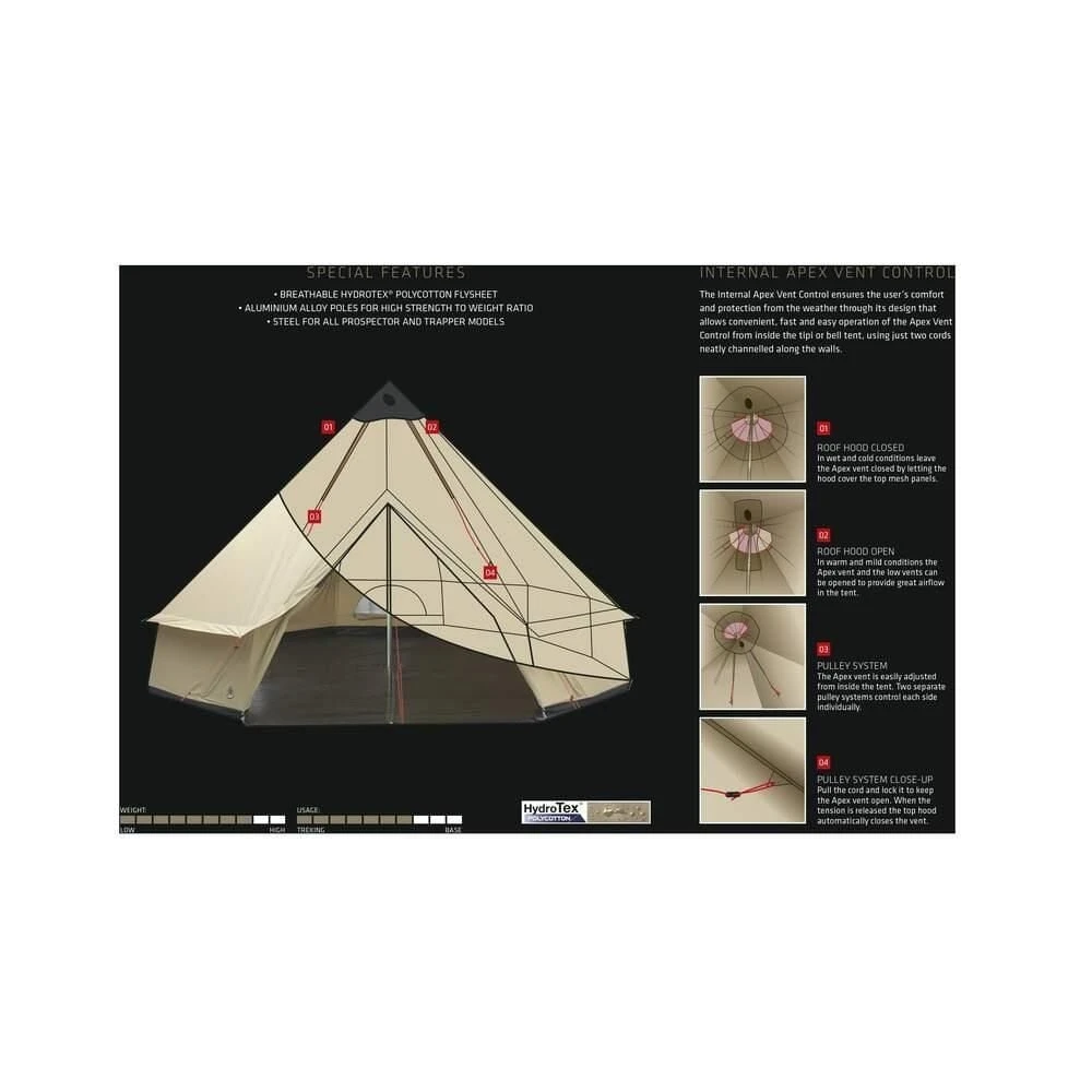 Robens Klondike 6-person Bell Tent 3 Robens Klondike 6-person Bell Tent