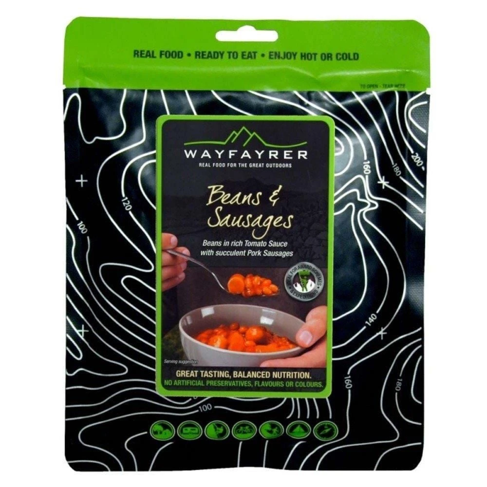 Wayfayrer Ready Meal - Beans & Sausages 3 Wayfayrer Ready Meal - Beans & Sausages