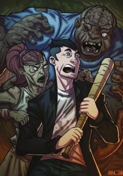 SpinPin Zombie Target - Baseball