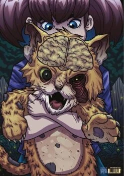 SpinPin Zombie Target - Zombie Cat