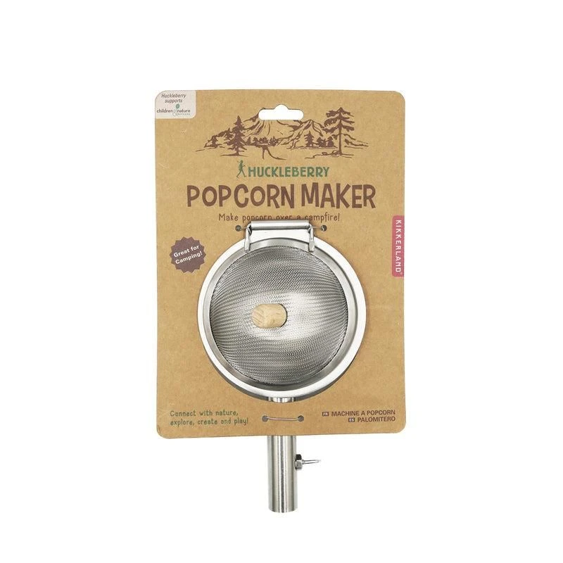 KIKKERLAND Huckleberry Small Campfire Popcorn Maker 7 KIKKERLAND Huckleberry Small Campfire Popcorn Maker - Image 5