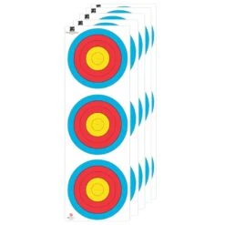 Avalon Archery 3 Faced 40cm Targets (5 Pack)