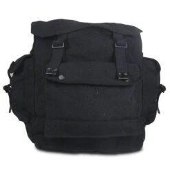 HIGHLANDER Webbing Backpack Black