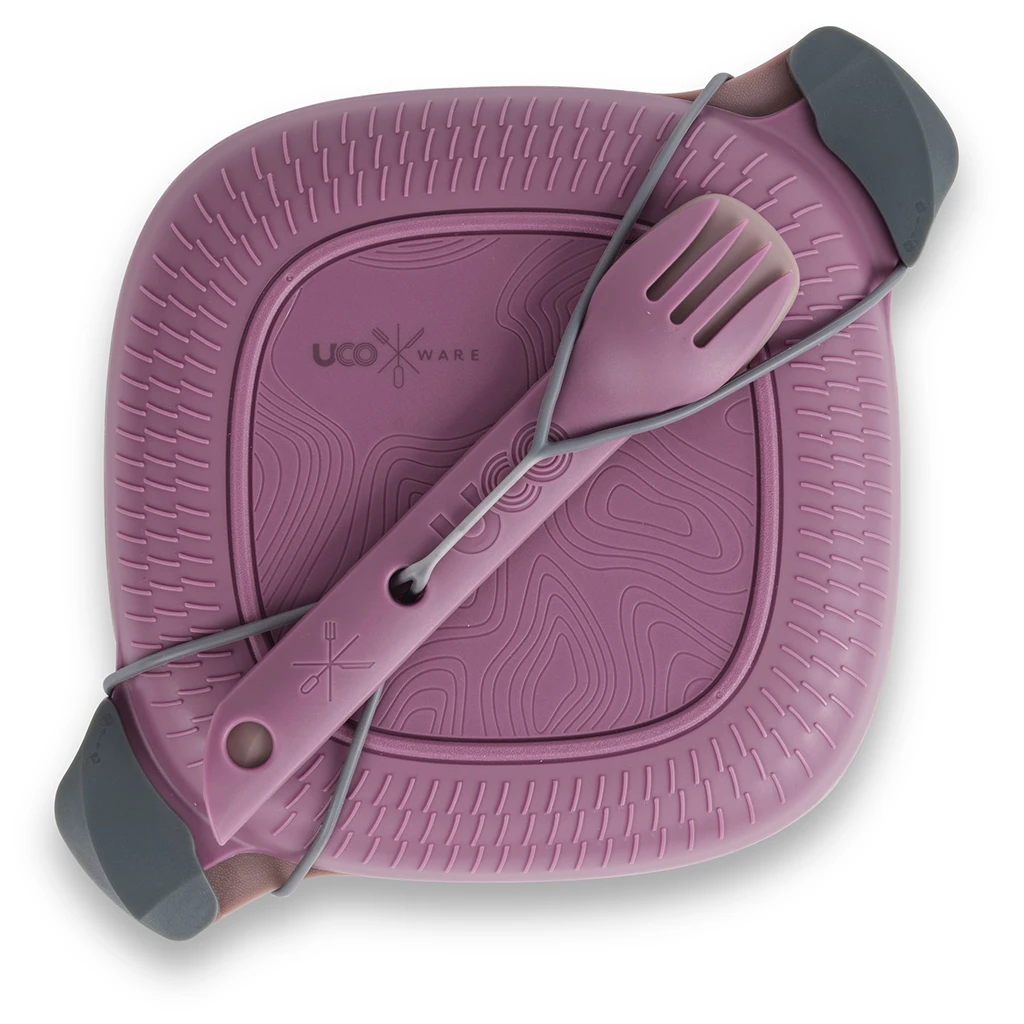 UCO ECO 5 Piece Mess Kit Plum Purple 4 UCO ECO 5 Piece Mess Kit Plum Purple - Image 2