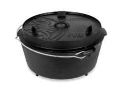 Petromax 10.8L Cast Iron Dutch Oven With Legs